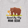 thumbnail image 4 of Inktastic Mimi Bear Loves Me Grandbaby Boys or Girls Baby T-Shirt, 4 of 5