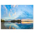 thumbnail image 2 of Exotic Sunrise on River Autumn - Oversized Beach Canvas Artwork, 2 of 3