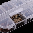 thumbnail image 4 of Rongfmy 1 Box Open Jump Rings Split Rings Keychian Connector for Jewelry Making 10mm, 4 of 9
