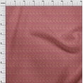 thumbnail image 4 of oneOone Cotton Flex Red Fabric Paisley Sewing Material Print Fabric By The Yard 40 Inch Wide, 4 of 5