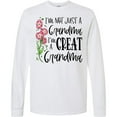 thumbnail image 3 of Inktastic I'm Not Just a Grandma, I'm a Great Grandma Flowers Long Sleeve T-Shirt, 3 of 5