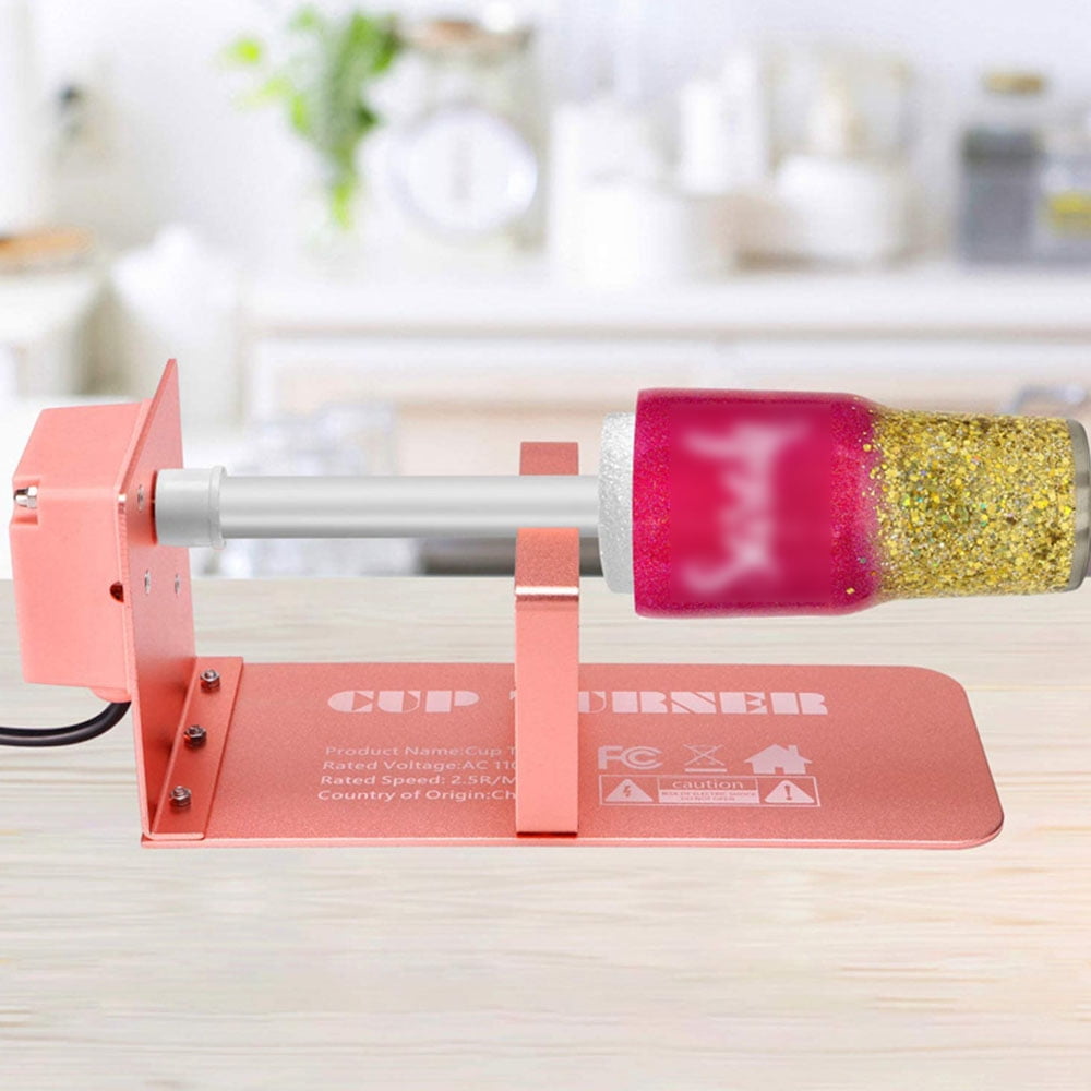 Buy Electric Cup Turner Glass Cup Tumbler Spinner DIY Cup Rotator For