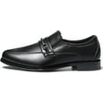 thumbnail image 2 of NCCB Boys Oxfords Dress Shoes Classic Slip On Formal Loafers Black 1, 2 of 6