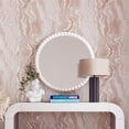 thumbnail image 2 of TOV Furniture Latur Lampe de Table Moderne en Fer, Métal et Lin de 20,4 Po H en Gris/blanc, 2 of 8