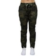 thumbnail image 1 of GBH Women's Slim-Fit Cotton Twill Jogger Pants (S-2XL), 1 of 3