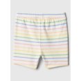 thumbnail image 2 of Pantalones cortos de bicicleta GAP para bebés y niñas con múltiples rayas de 0 a 3 meses, 2 of 2