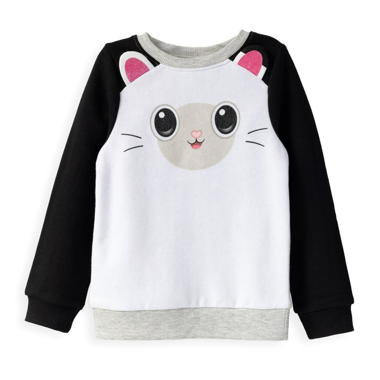 Sweatshirt and Leggings - Natural white/cat - Kids