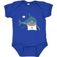 thumbnail image 3 of Inktastic Shark Dinner Boys or Girls Baby Bodysuit, 3 of 5