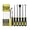 Yellow, variant on Precision Pick and Hook Tool Set, Hardened Steel Seal Remover for O-Rings, Gaskets, Hose Spacers, Automotive Electronic Repair Mechanics Hand Tools