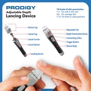 PRODIGY Lancing Device for Diabetic Blood Glucose Testing, Universal for Twist Top Lancets