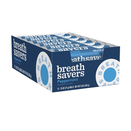 Breath Savers, Peppermint Mints, 0.75 Oz (Pack of