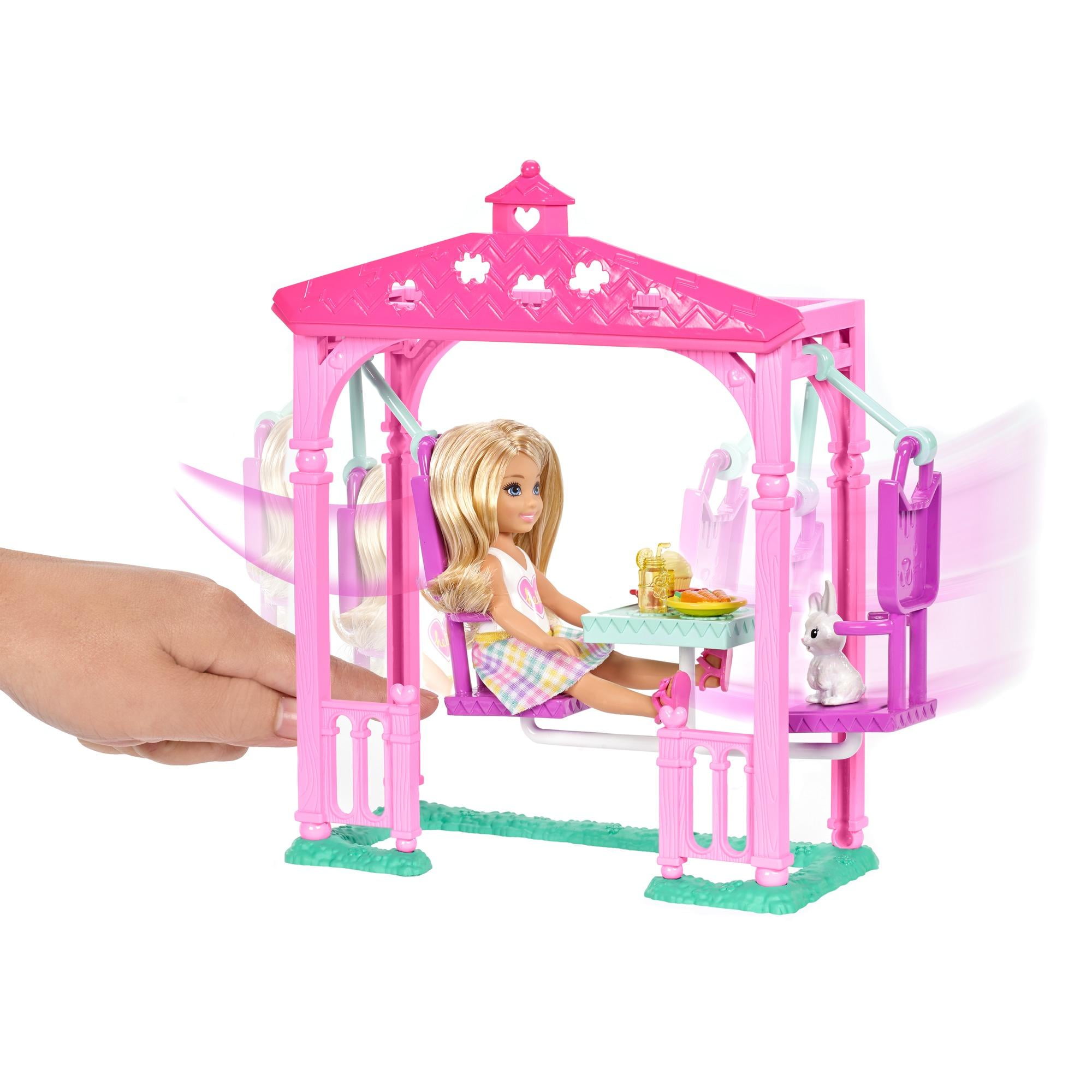 barbie club chelsea picnic doll & playset