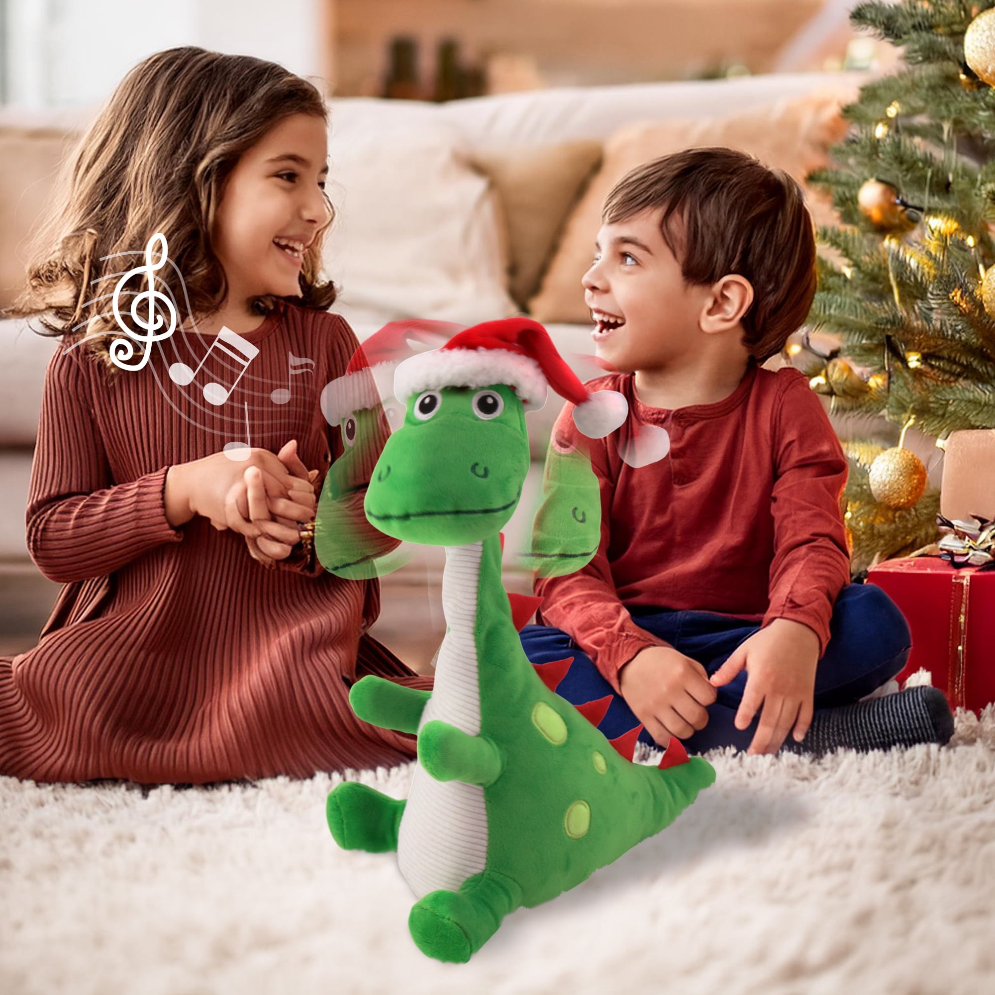 Animated Sing Dino, Holiday Time, ANIMATED SING DINO