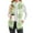 Green, variant on Sanbonepd Womens Vest Lightweight Plaid Cozy Coat Warm Sleeveless Fleece Jacket