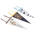 thumbnail image 1 of Camping Triangle Flag Felt Flags for Decor 3Pcs Outdoor Yard Hanging Flags, 1 of 4
