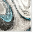 thumbnail image 3 of Home Dynamix Boho Odette Abstract Swirl Area Rug, Grey/Blue, 20"x31", 3 of 6