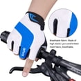 thumbnail image 3 of Guantes de ciclismo GIYO Guantes de bicicleta de medio dedo Guantes de ciclismo transpirables, 3 of 8