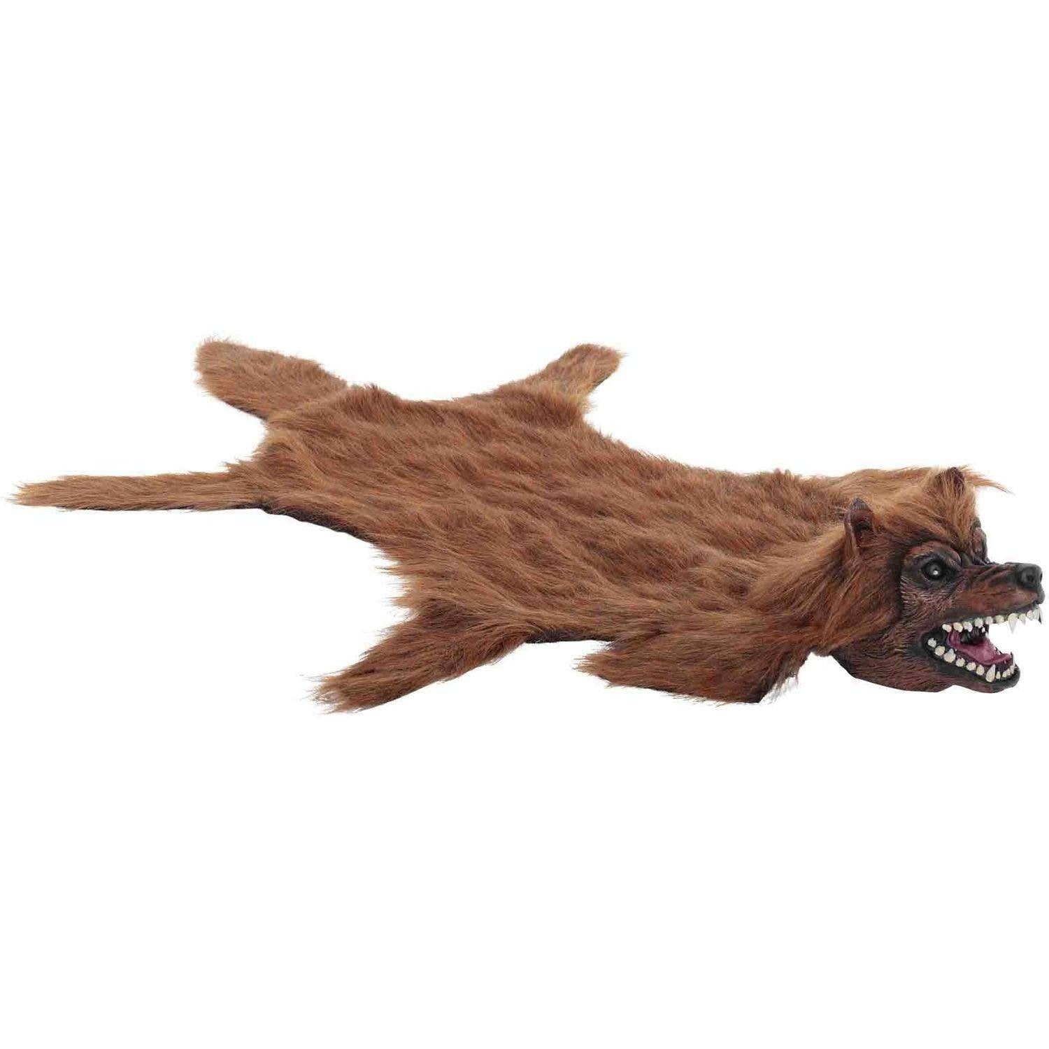 Howling light up werewolf rug Halloween Decoration