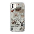 thumbnail image 1 of Newspaper Collage Case Compatible with iPhone 12,Unique Art Design TPU Bumper Cover Case, 1 of 6