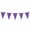 Purple, variant on Boland Mini Garland Bunting