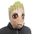 thumbnail image 2 of Máscara para cosplay Galaxys Gardians Babys Groots I am Groots Latex, 2 of 2