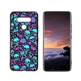 thumbnail image 1 of Compatible with LG K51 Phone Case, Horror-Black-Witchy-Neon-Skulls-9 Case Silicone Protective for Teen Girl Boy Case for LG K51, 1 of 1
