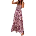 thumbnail image 5 of Vestido de verano UOFOCO con diseños pintados de colores y tirantes finos, 5 of 5