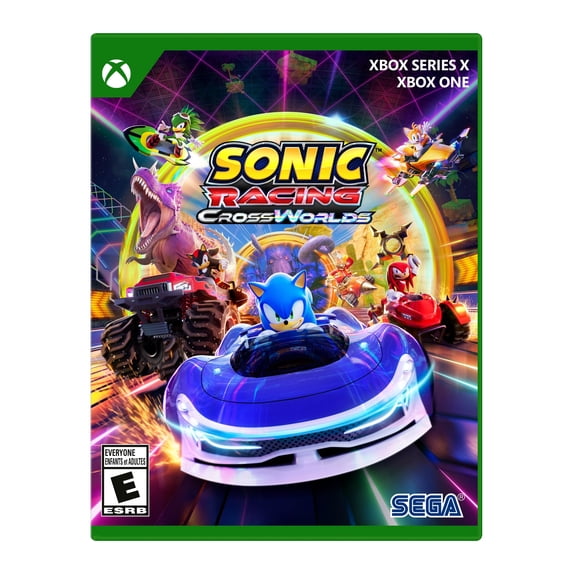 Walmart Racing Game (Open Box) Sonic Racing: CrossWorlds Video Game, Racing Game, Physical ...