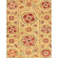 thumbnail image 1 of Ahgly Company Indoor Rectangle Abstract Orange Abstract Area Rugs, 8' x 12', 1 of 6