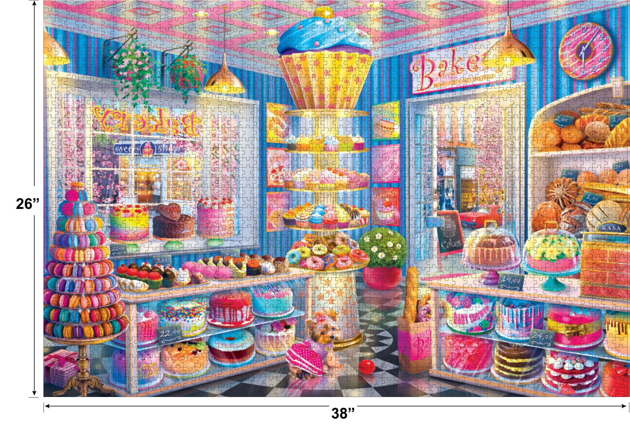 Kodak 2000-Piece Main Street Bakery Adult Jigsaw Puzzle - Walmart.com