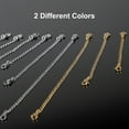 thumbnail image 2 of 12pcs Stainless Steel Bracelet Necklace Extender Set, TSV Lobster Clasps Closures Bracelet Extenders, 2 of 9
