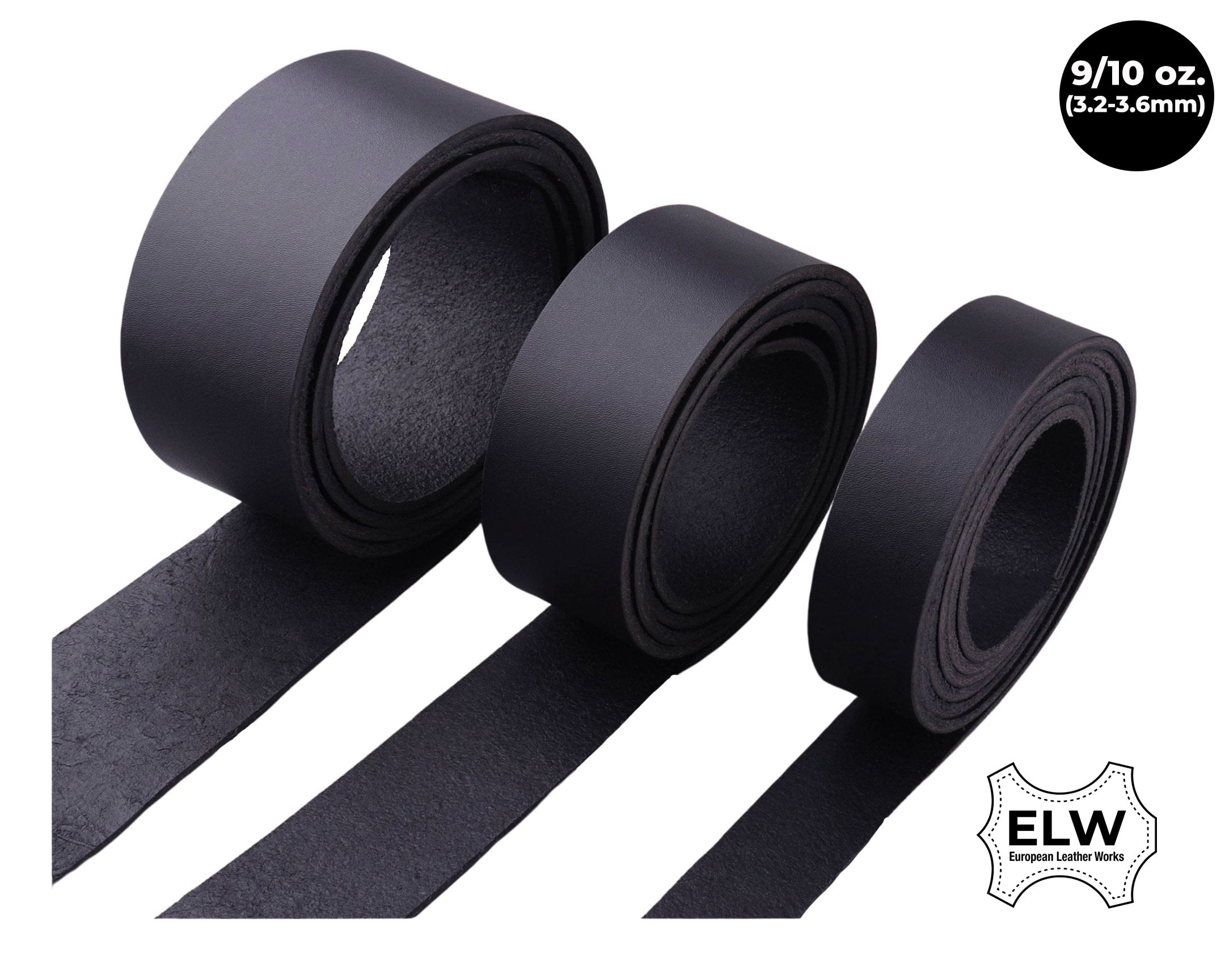 3MM THICK 10 X 3/4" INCH BLACK RUBBER BLANK WASHER NO HOLE