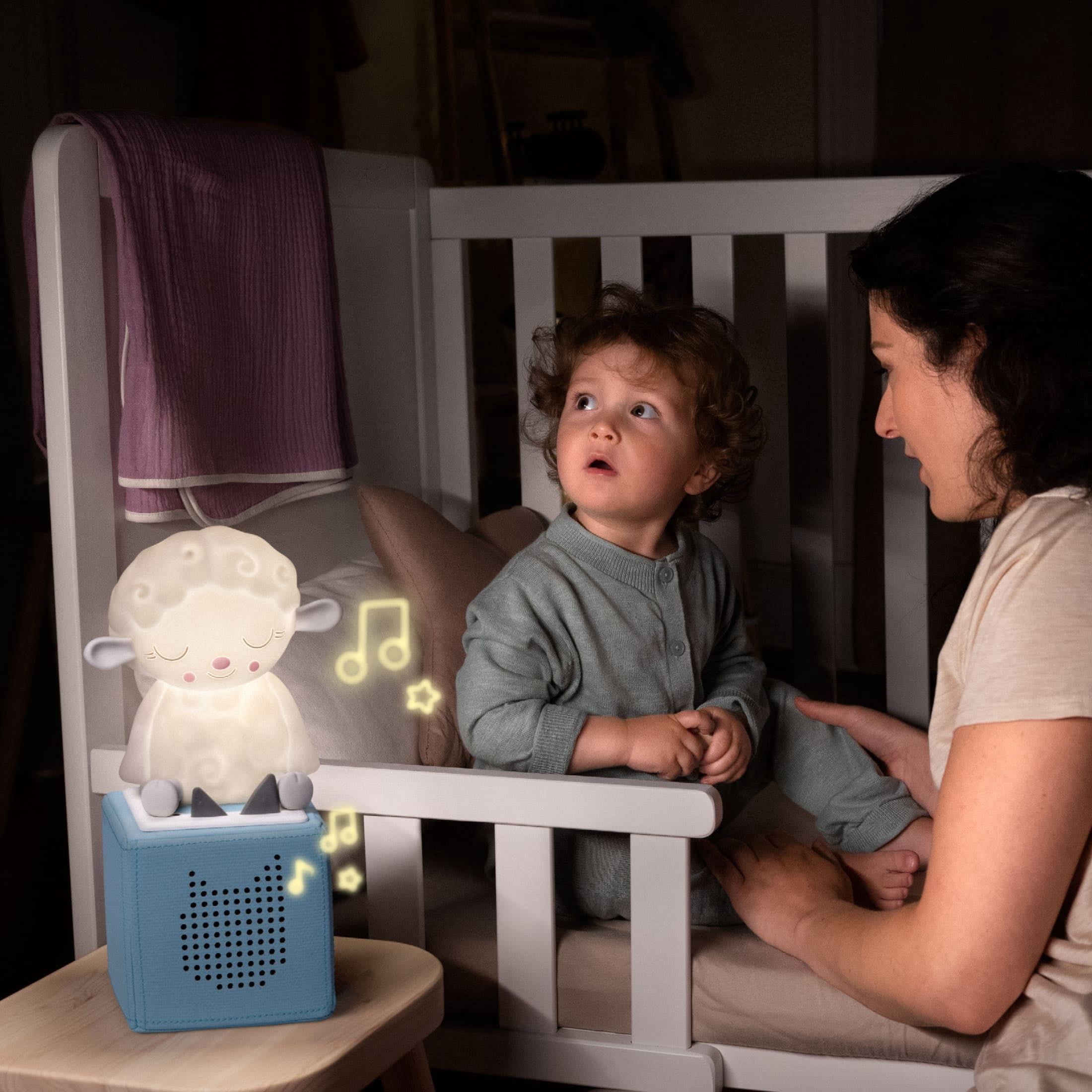 tonies Sleepy Friends: Sleepy Sheep Night Light, Age Group 3+