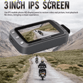 thumbnail image 5 of WiFi Motorcycle DVR Dash Cam 1080P+1080P Full HD Front Rear View Waterproof Motorcycle Camera GPS Logger Recorder Box(B), 5 of 5