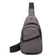 thumbnail image 3 of Bandolera EVANCARY Small para mujer y hombre, bandolera, color gris, 3 of 8