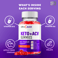 thumbnail image 4 of Ultra Quick Keto + ACV 1000MG Gummies Keto Lifestyle Support 3 Bottle Pack, 4 of 9