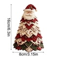 thumbnail image 4 of DIY Quilted Christmas Tree Kit - 3D Fabric Patchwork Christmas Tree Craft Set, Handmade Tabletop Holiday Decoration, Christmas Holiday Creative DIY Gift for Adults Beginners and Craft Lovers, 4 of 5