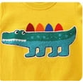 thumbnail image 5 of Tisuna Kids Crewneck Sweatshirts Boys Cozy Long Sleeve Sweatshirt Toddler Animals Print Casual Wear Hoodless Size 12-24 Months, 5 of 8