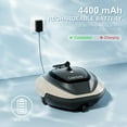 thumbnail image 6 of Robotic Pool Cleaner, Pool Vacuum For Above Ground Pool, Cordless Pool Vacuum Robot With Dirt-Lock Tech, 6 of 8