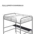thumbnail image 6 of DHP Shawn Full Metal Loft Bed with Desk, Gray/Black, 6 of 18