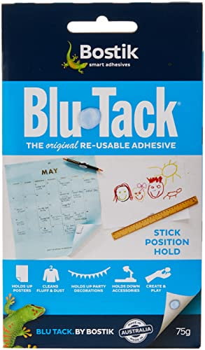 1 x POWER TACK RE-USABLE ADHESIVE-GREAT FOR CRAFTS-75G-FREE POSTAGE 