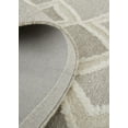 thumbnail image 5 of HomeRoots 512793 12 x 15 ft. Gray & Ivory Wool Geometric Hand Tufted Handmade Rectangle Area Rug, 5 of 5