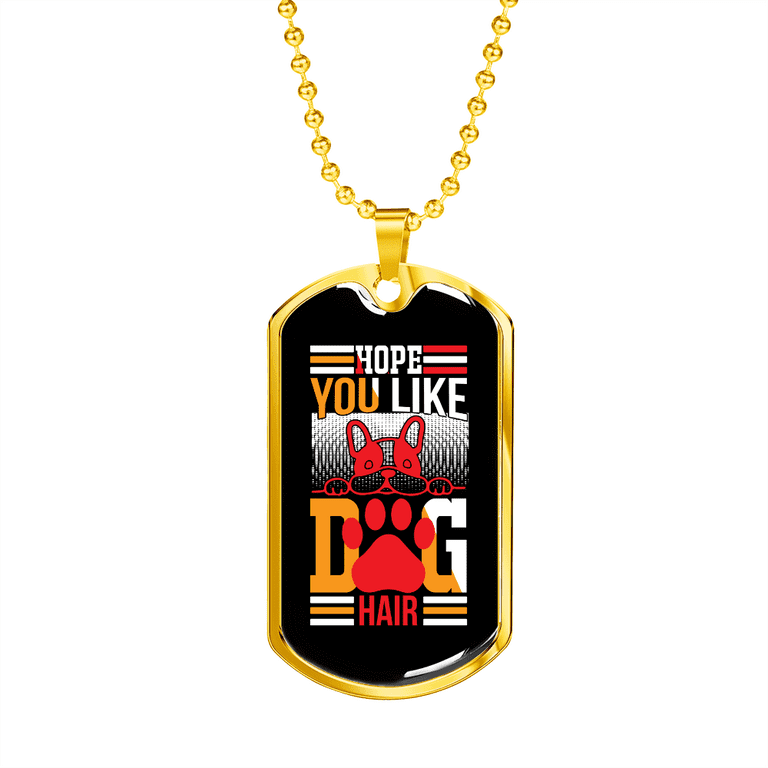 Dog hot sale hair pendant
