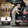 thumbnail image 6 of KFFKFF 300 lb Capacity Folding Walker Aluminum Rolling for Seniors, 6 of 9