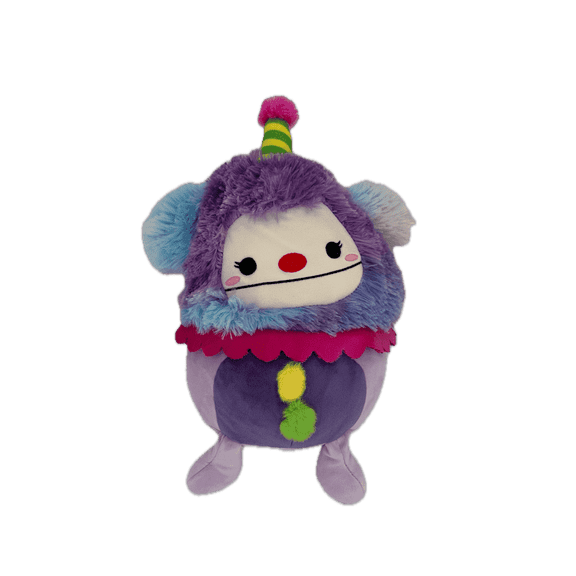 Squishmallows 8 inch Yekaterina the Clown Bigfoot Plush Stuffed Toy