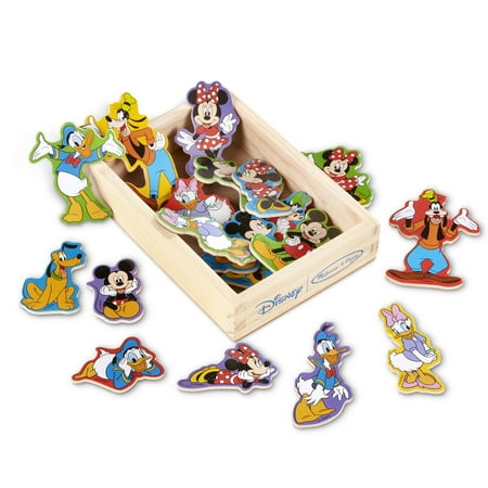 Melissa & Doug Disney Mickey Mouse Clubhouse Wooden Character Magnets (20 Pcs)