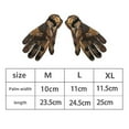 thumbnail image 5 of Flexible Fishing Gloves Warm for Men and Women Cold Weather Insulated Water Repellent Great for Ice Fishing Fly Fishing Photography Motorcycling Running Shooting Hiking, 5 of 8