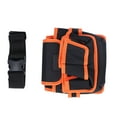 thumbnail image 2 of Waist Tool Pouch, Abrasion Resistant 600D Oxford Cloth Enhanced Stitching Tool Pouch Belt Quick Release Buckle  for Woodworking, 2 of 7