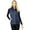 Midnight Blue, variant on Michael Michael Kors Women's Navy Blue Down Sleeveless Puffer Vest with Removable Hood