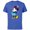 Royal Heather, variant on Disney Minnie Mouse in Pillbox Flower Hat - Short Sleeve Cotton T-Shirt for Adults - Customized-Athletic Heather